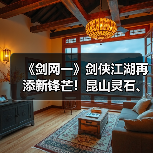 《剑网一》剑侠江湖再添新锋芒！昆山灵石、天罡符双升级，助力战力再攀新高（图4）
