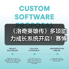《洛奇英雄传》多项助力成长系统开启!赛博科技风时装今日上新!(图4) 《洛奇英雄传》多项助力成长系统开启!赛博科技风时装今日上新!(图4)