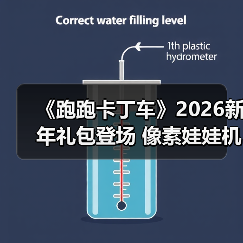 《跑跑卡丁车》2026新年礼包登场 像素娃娃机限时开启（图1）