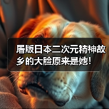 屠版日本二次元精神故乡的大脸原来是她！（图3）
