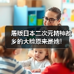 屠版日本二次元精神故乡的大脸原来是她！（图4）
