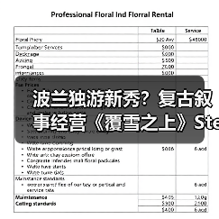 波兰独游新秀？复古叙事经营《覆