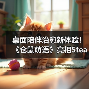 桌面陪伴治愈新体验!《仓鼠萌语》亮相Steam新品节,免费试玩今日开启(图3) 桌面陪伴治愈新体验!《仓鼠萌语》亮相Steam新品节,免费试玩今日开启(图3)