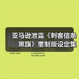 亚马逊泄露《刺客信条：黑旗》重制版设定集（图4）