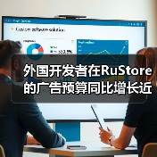 外国开发者在RuStore的广告预算同比增长近五倍(图3) 外国开发者在RuStore的广告预算同比增长近五倍(图3)