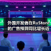 外国开发者在RuStore的广告预算同比增长近五倍(图4) 外国开发者在RuStore的广告预算同比增长近五倍(图4)