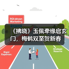 《拂晓》玉佩牵缘启玄门，梅鹤双至贺新春（图2）