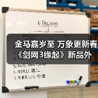 金马嘉岁至 万象更新春《剑网3缘起》新品外观上架祝侠士马到功成（图2）