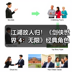 江湖故人归!《剑侠世界 4:无限》经典角色再续前缘(图4) 江湖故人归!《剑侠世界 4:无限》经典角色再续前缘(图4)