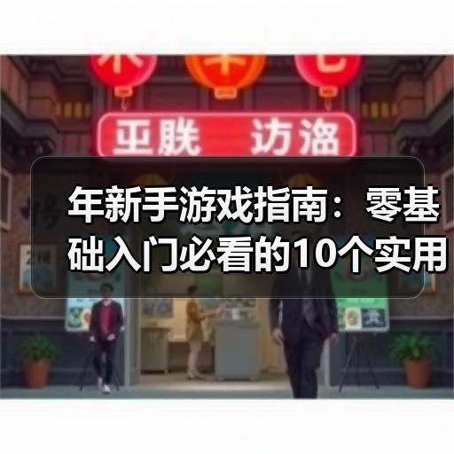 年新手游戏指南：零基础入门必看的10个实用技巧