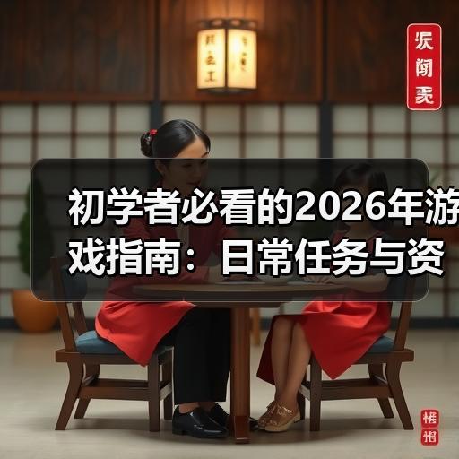 初学者必看的2026年游戏指南：日常任务与资源管理全解析