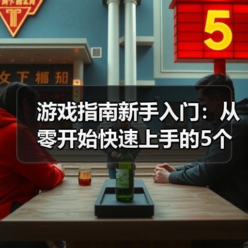 游戏指南新手入门：从零开始快速