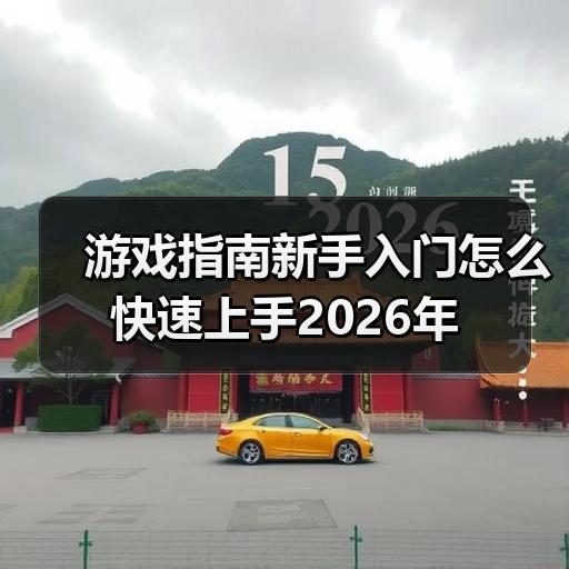 游戏指南新手入门怎么快速上手2