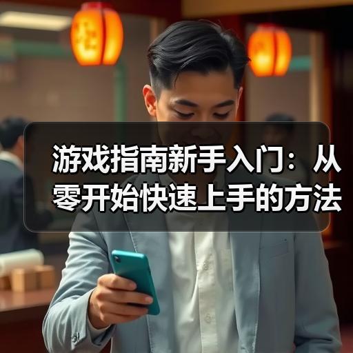 游戏指南新手入门：从零开始快速