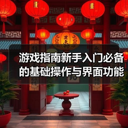 游戏指南新手入门必备的基础操作