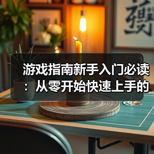 游戏指南新手入门必读：从零开始