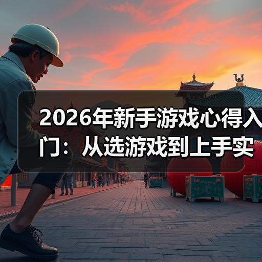 2026年新手游戏心得入门：从