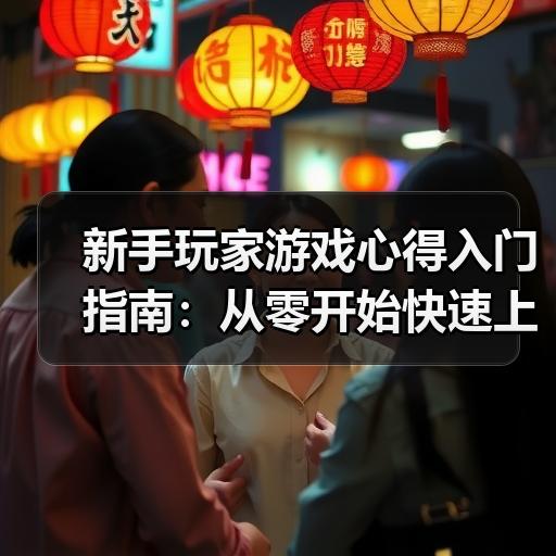 新手玩家游戏心得入门指南：从零