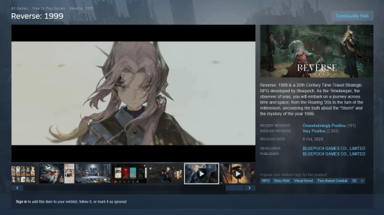 免费手游登上Steam获外媒盛
